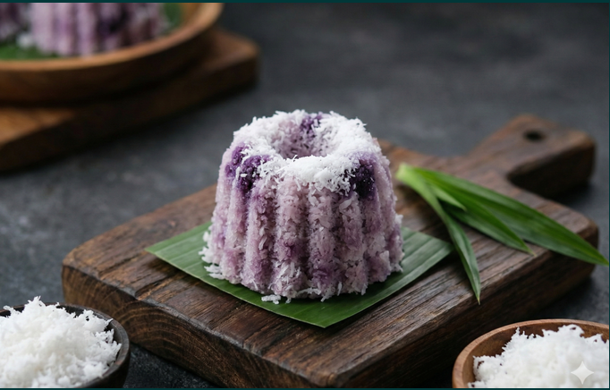 Soft Ube Cake